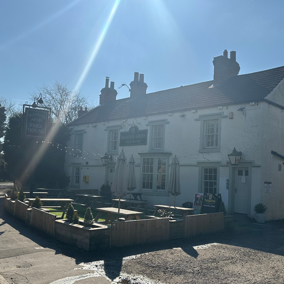 pub in the sun